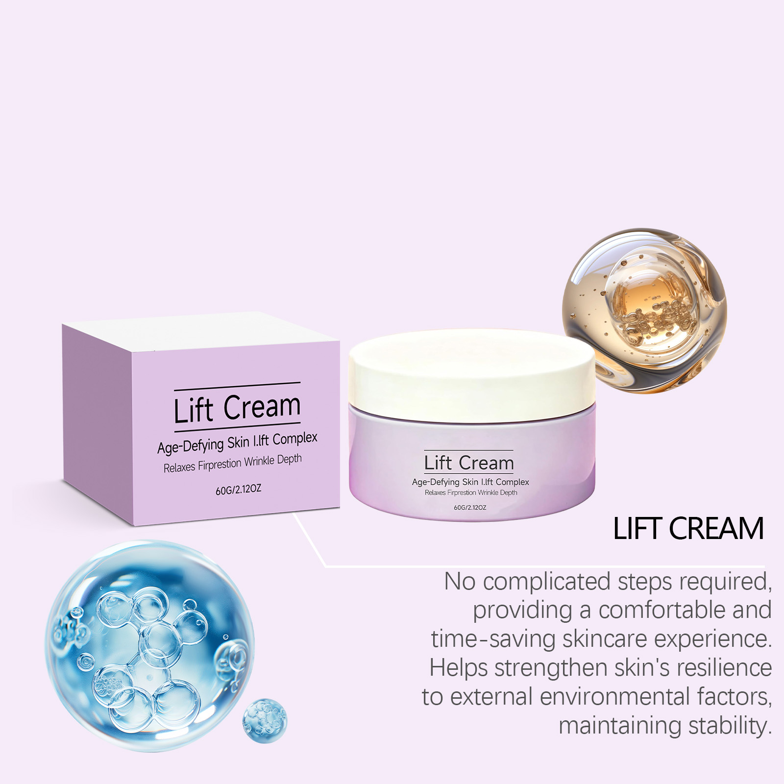 Facial Care Cream Mild Tender Delicate Fresh Moisturizing Protect Facial Skin All Four Seasons Usable Hydrating Lotion
