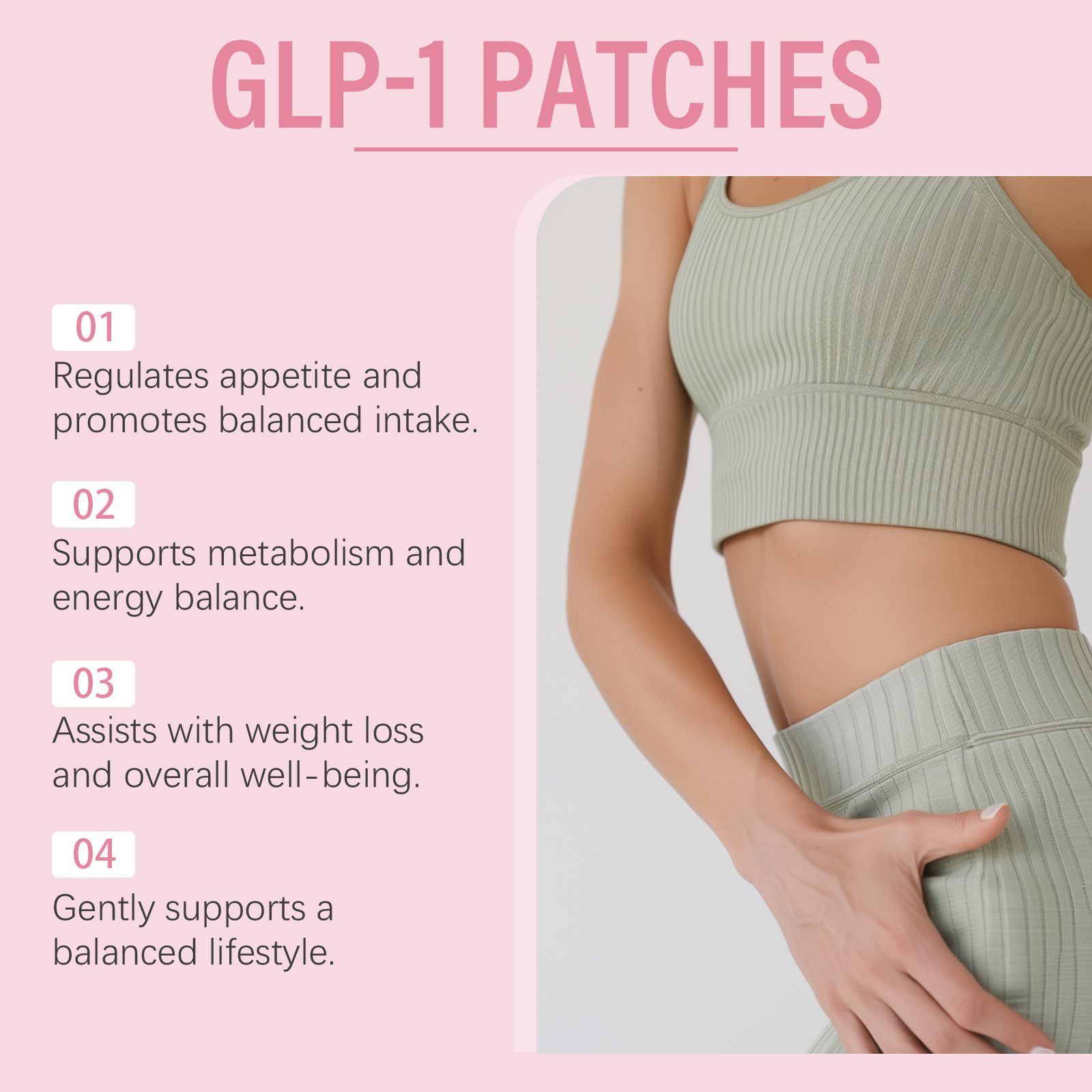 Body Care Patch Mild Comfort Skin Manage Slim Body Line Light Daily Care Skin Patch