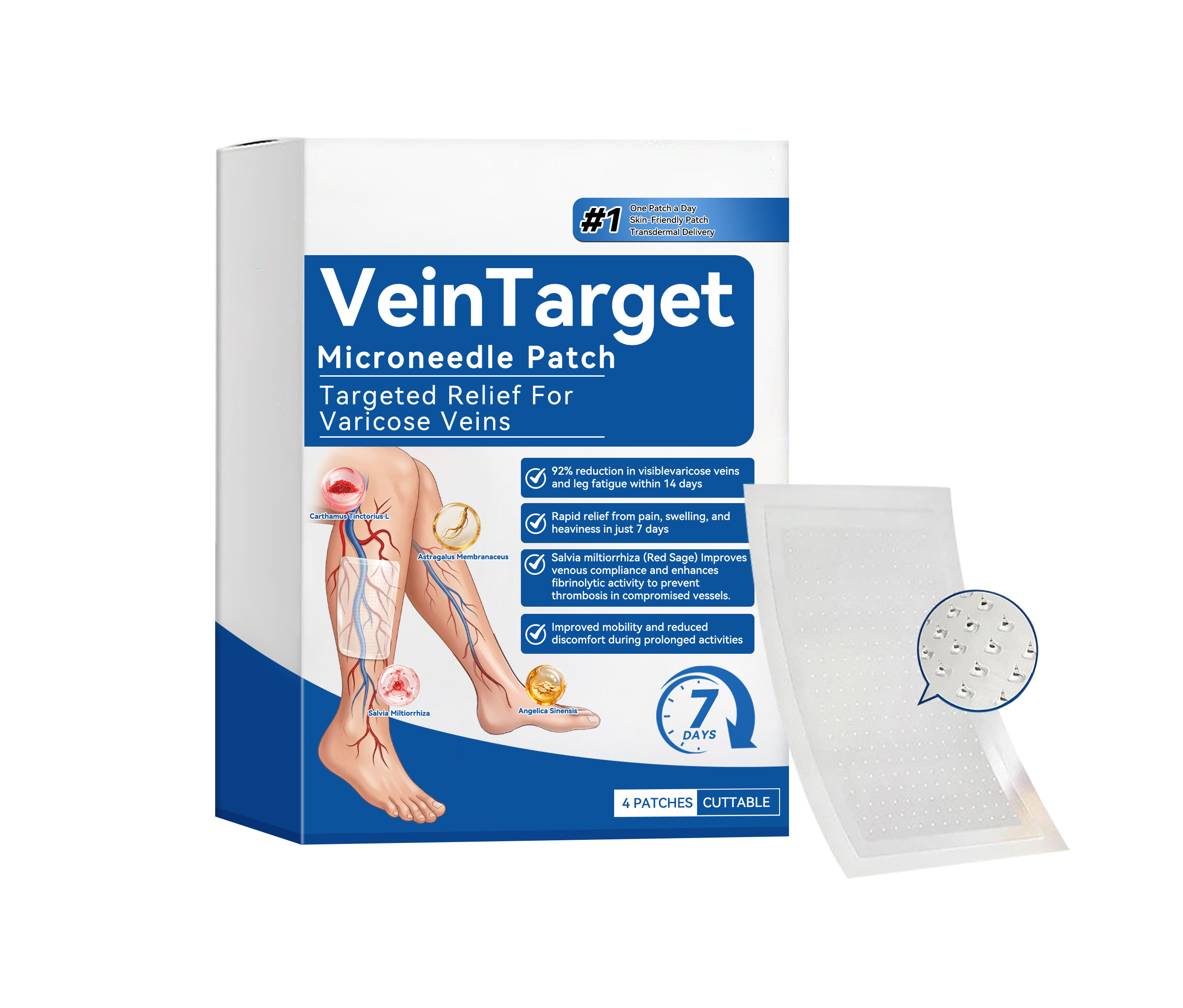 Leg Care Patch Mild Nourish Soft Breathable Refreshing Daily Skin Maintain Gentle Protect Body Leg Surface Care