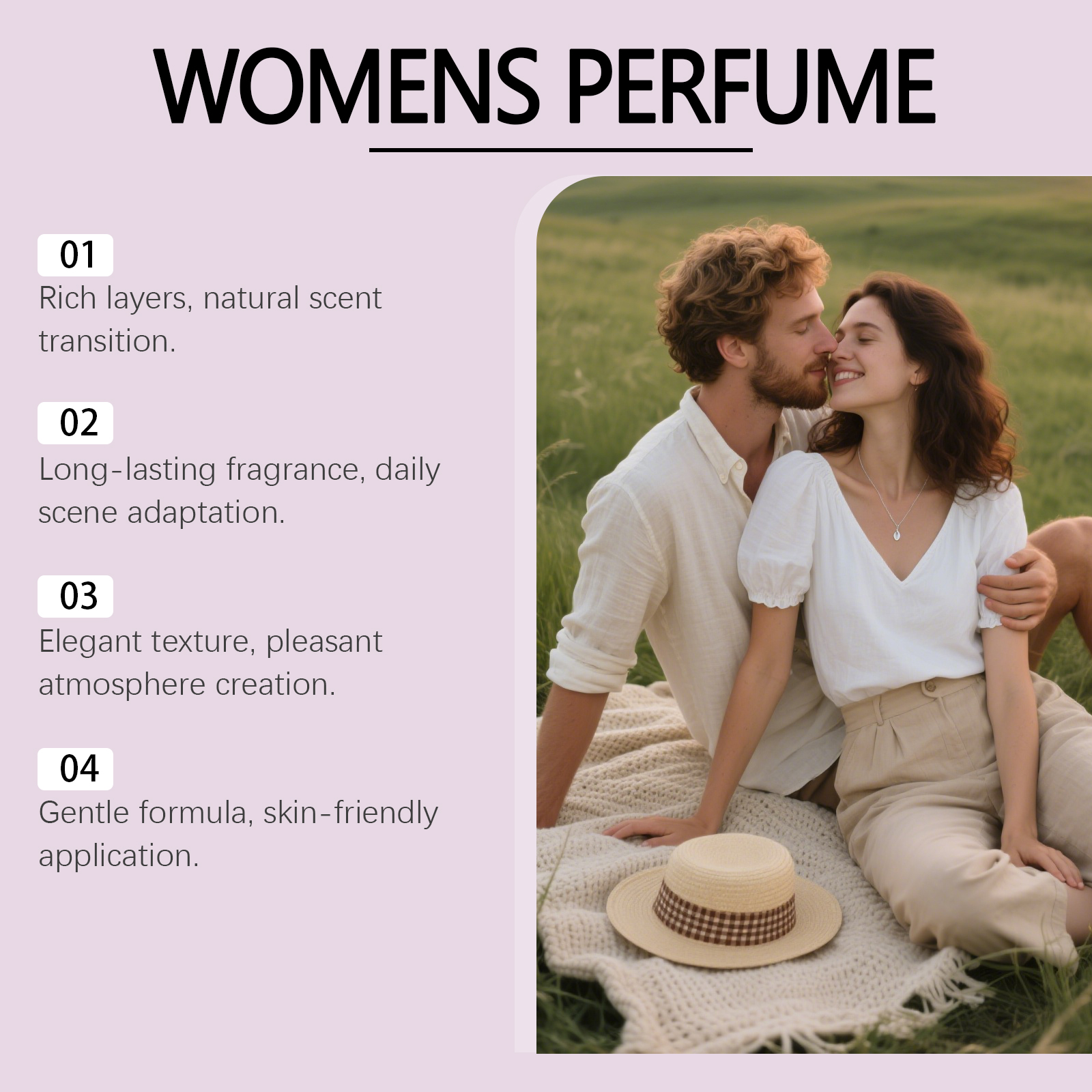 Floral Fruit Scent Encounter Ladies Perfume Niche Jasmine Sweet Long Lasting Dating Romantic Atmosphere Fragrance