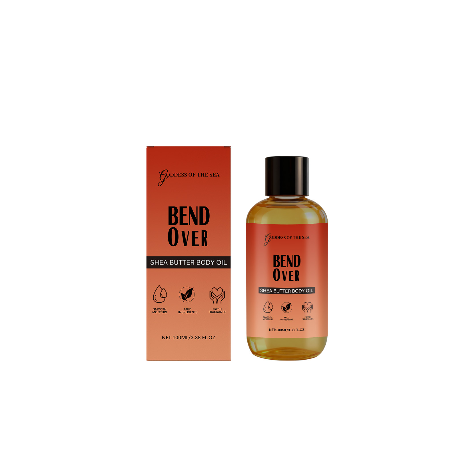 Marshmallow Jasmine Shea Butter Body Oil Hydrating Moisturizing Lightweight Quick Absorbing Mild Gentle Nourishing Skin