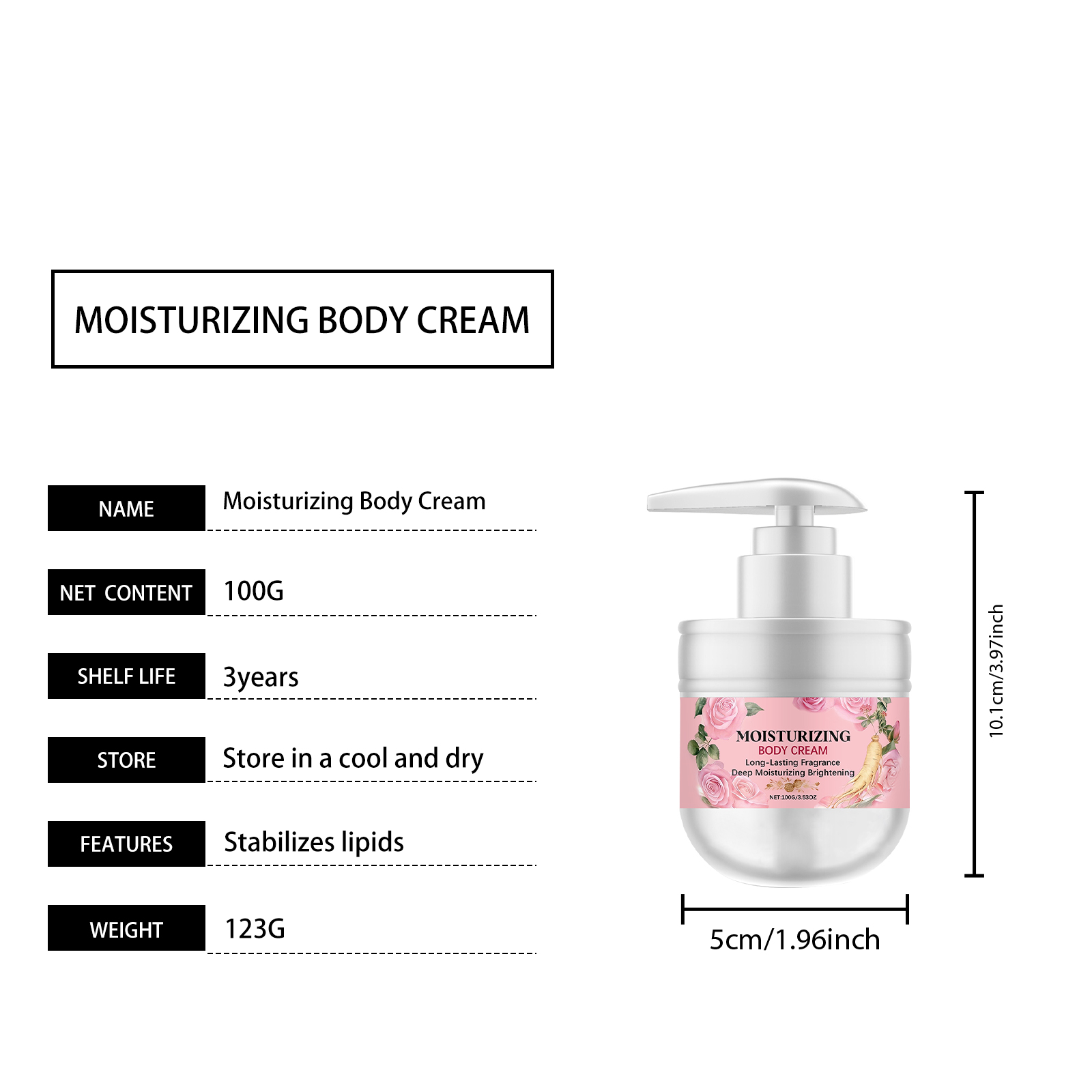 Moisturizing Nourishing Body Lotion Hydrating Soft Refreshing Dry Skin Daily Skincare