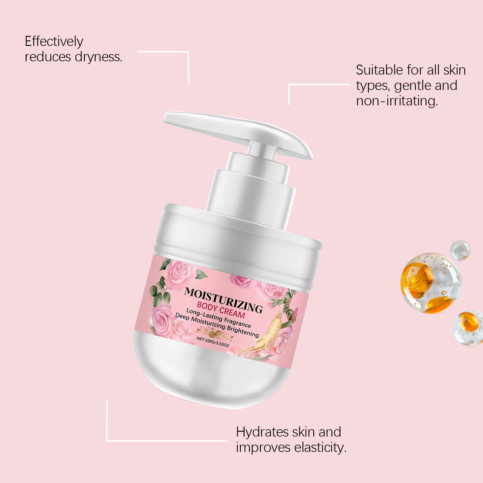 Moisturizing Nourishing Body Lotion Hydrating Soft Refreshing Dry Skin Daily Skincare