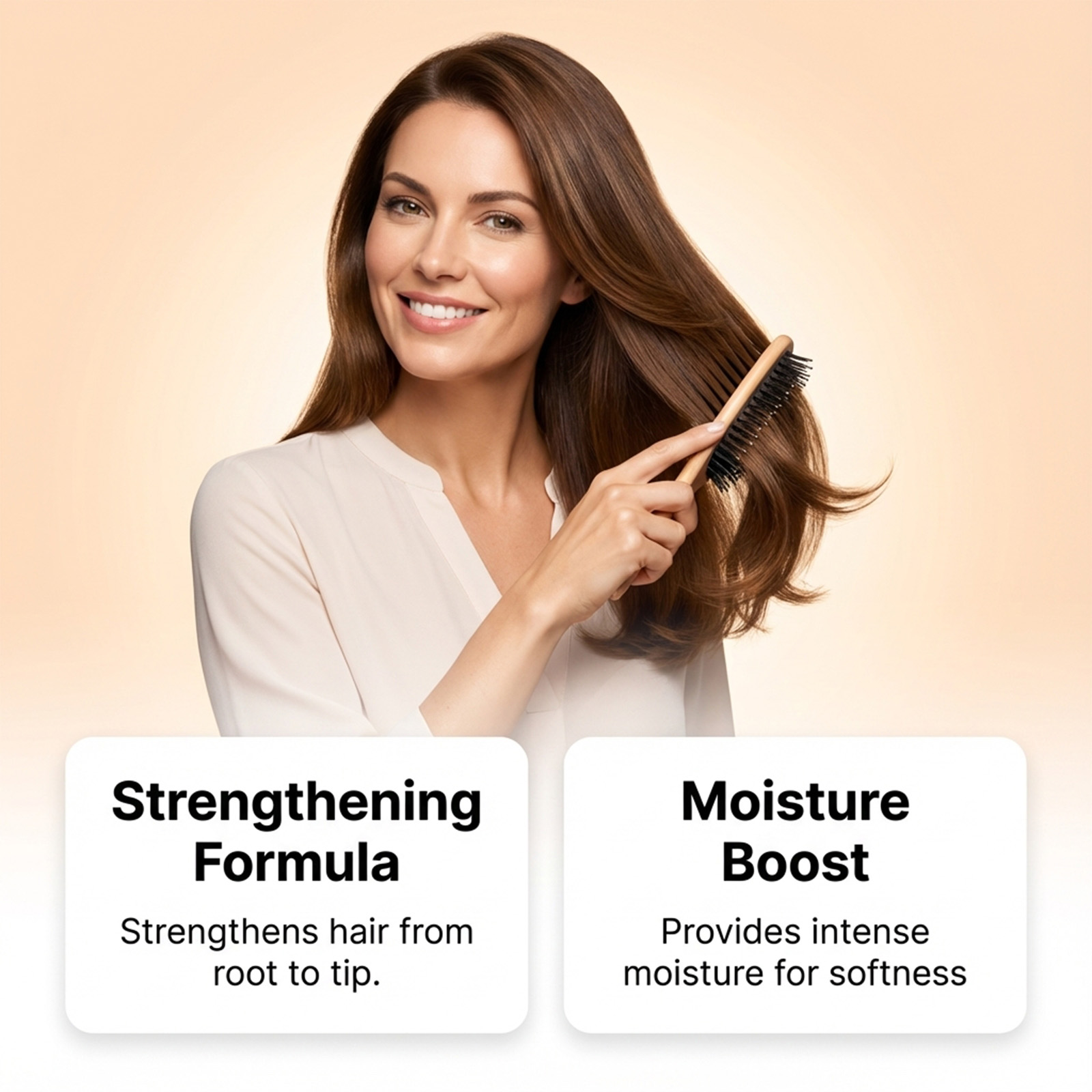 Keratin Care Hair Mask Mild Moisturizing Soft Hair Natural Shine Fluffy Gloss Massage Protect Hair Quality