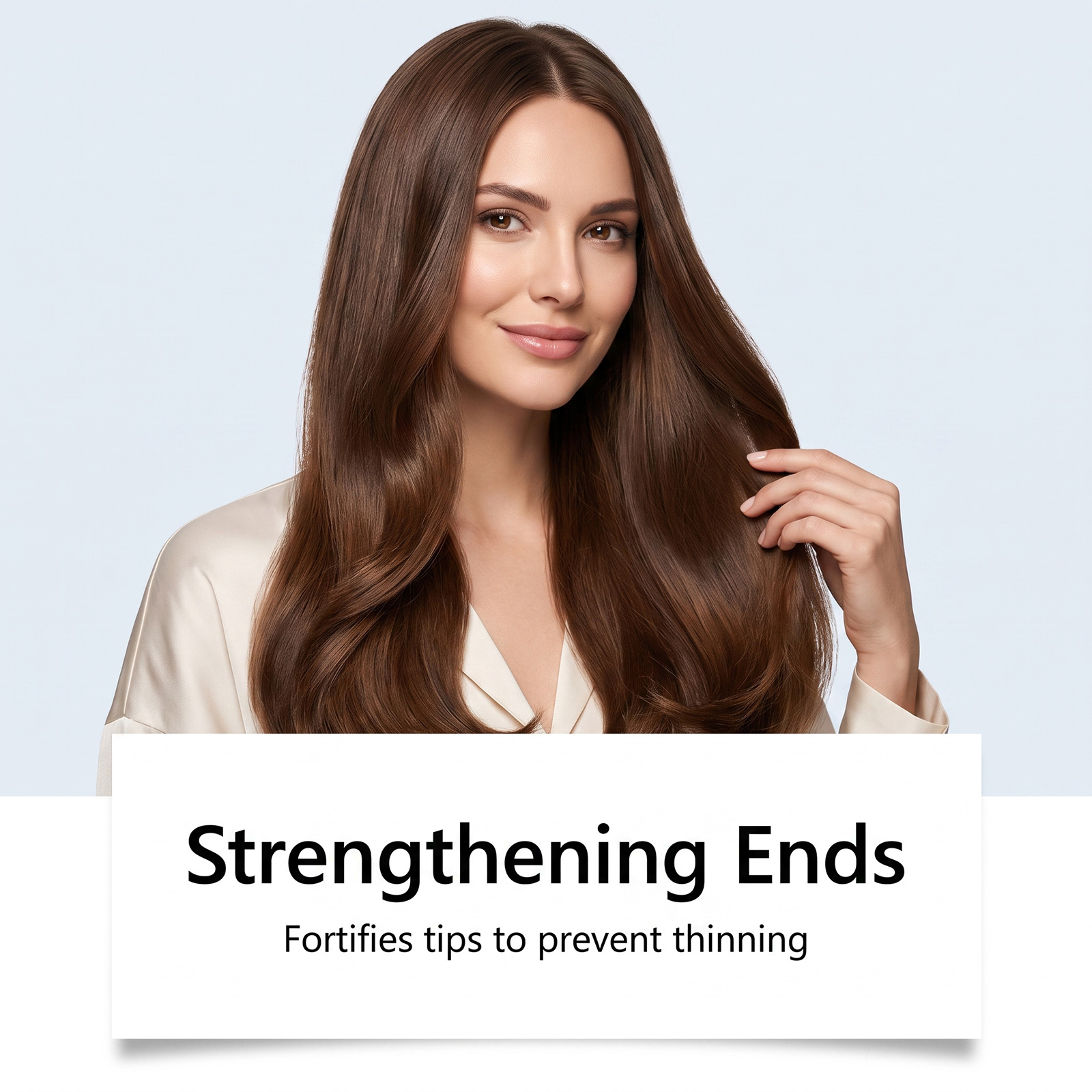 Smooth Hair Care Essence Hydrate Tame Split Bendy Lush Fluffy Silky Light Airy