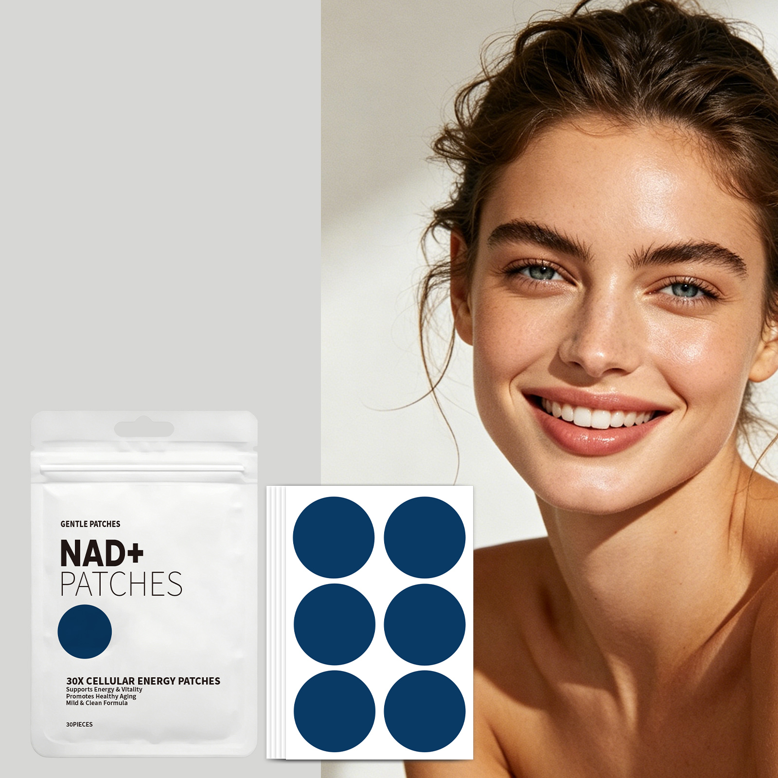 Body Care Patch Mild Soft Moist Ingredients Light Comfort Easy Skin Lazy Fit Use