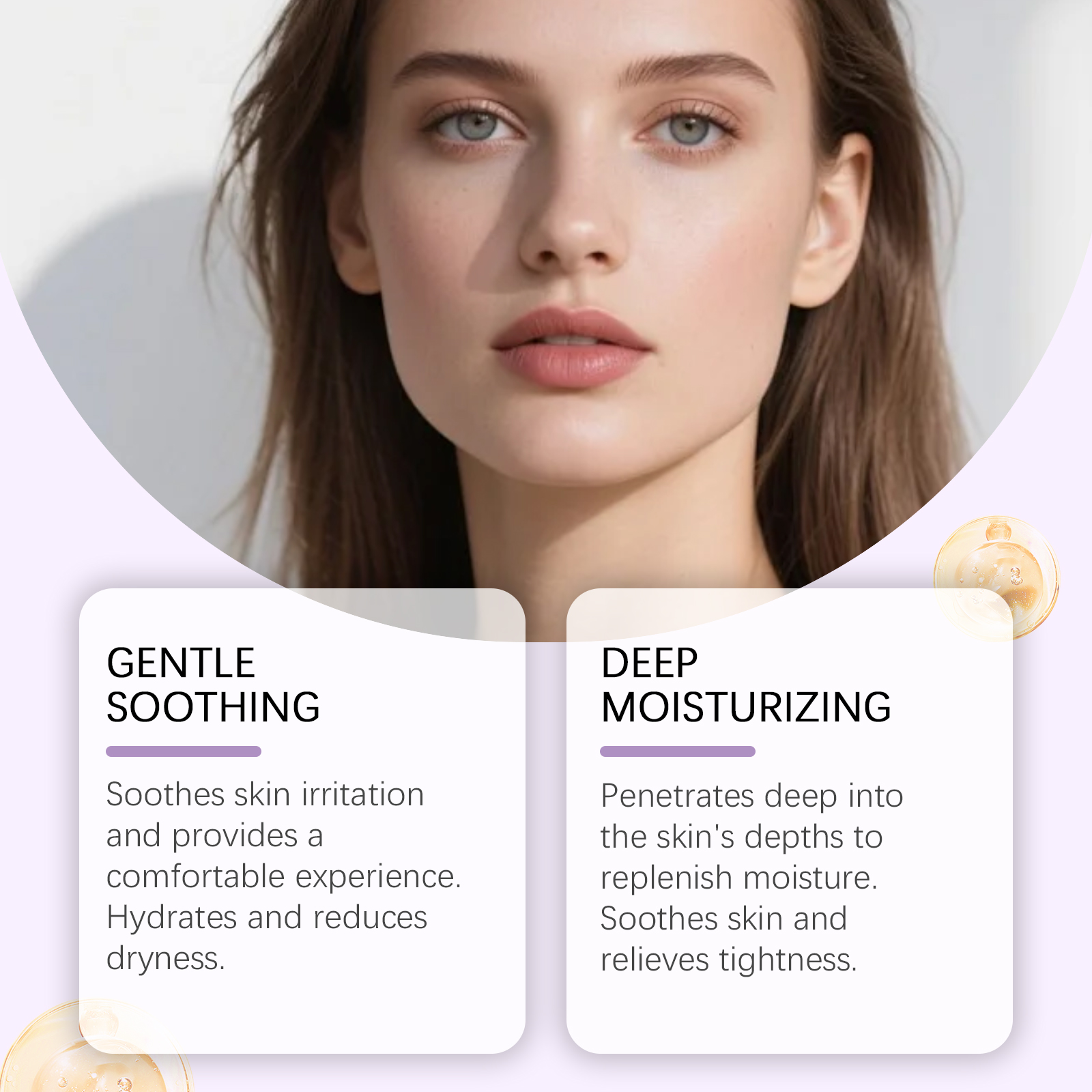 Skin Moisturizing Essence Liquid Delicate Care Facial Skin Light Texture Refreshing Hydrating Skincare Extract