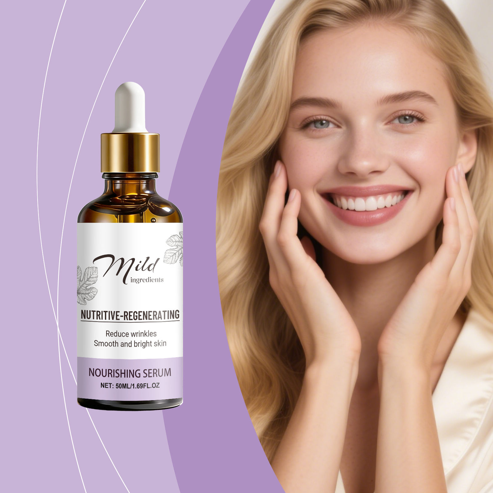 Skin Moisturizing Essence Liquid Delicate Care Facial Skin Light Texture Refreshing Hydrating Skincare Extract