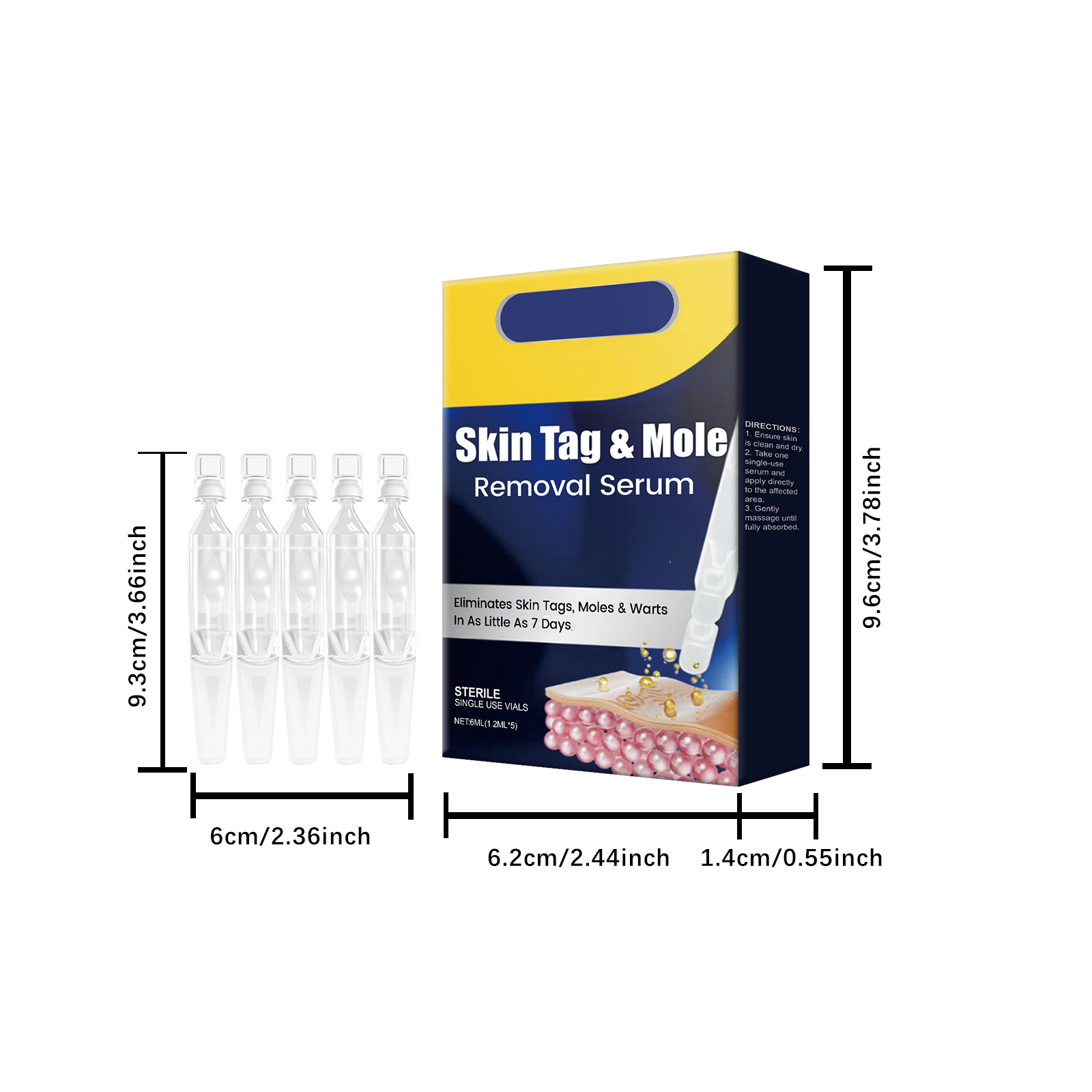 Skin Care Essence Liquid Mild Ingredients Improve Defects Refine Body Skin Daily Care Essence