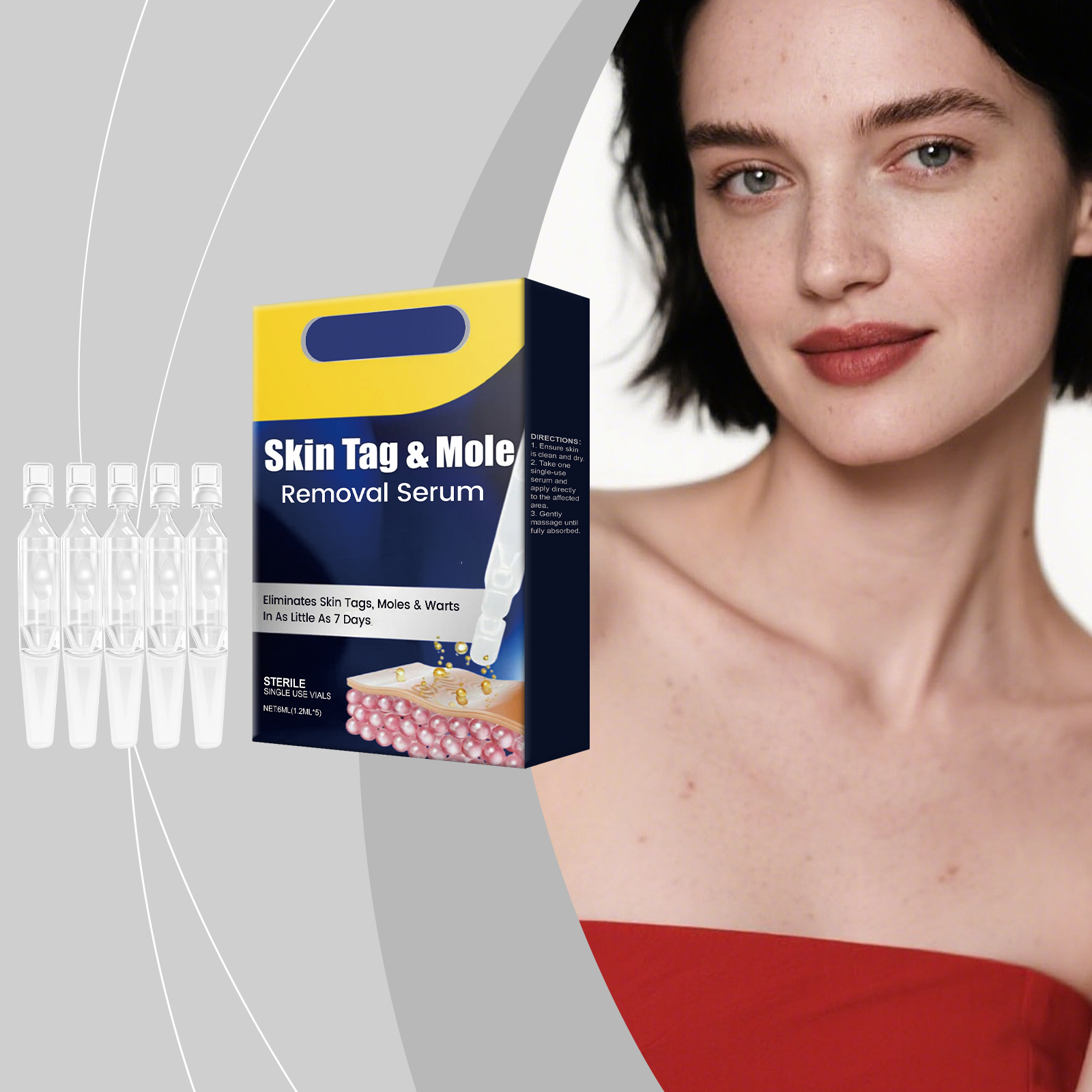 Skin Care Essence Liquid Mild Ingredients Improve Defects Refine Body Skin Daily Care Essence