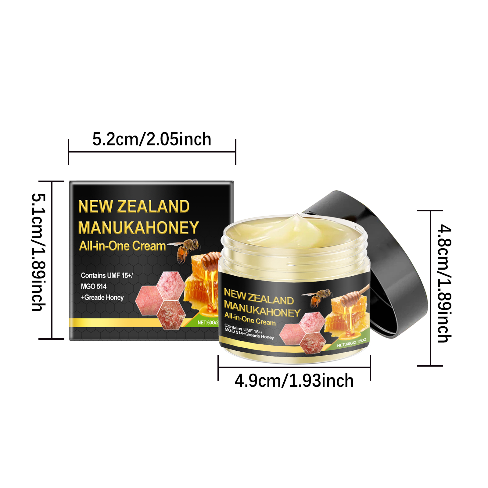 Bee Venum Skin Care Cream Mild Nourishing Hydrating Tender Skin Moisturizing Daily Massage Care Lotion