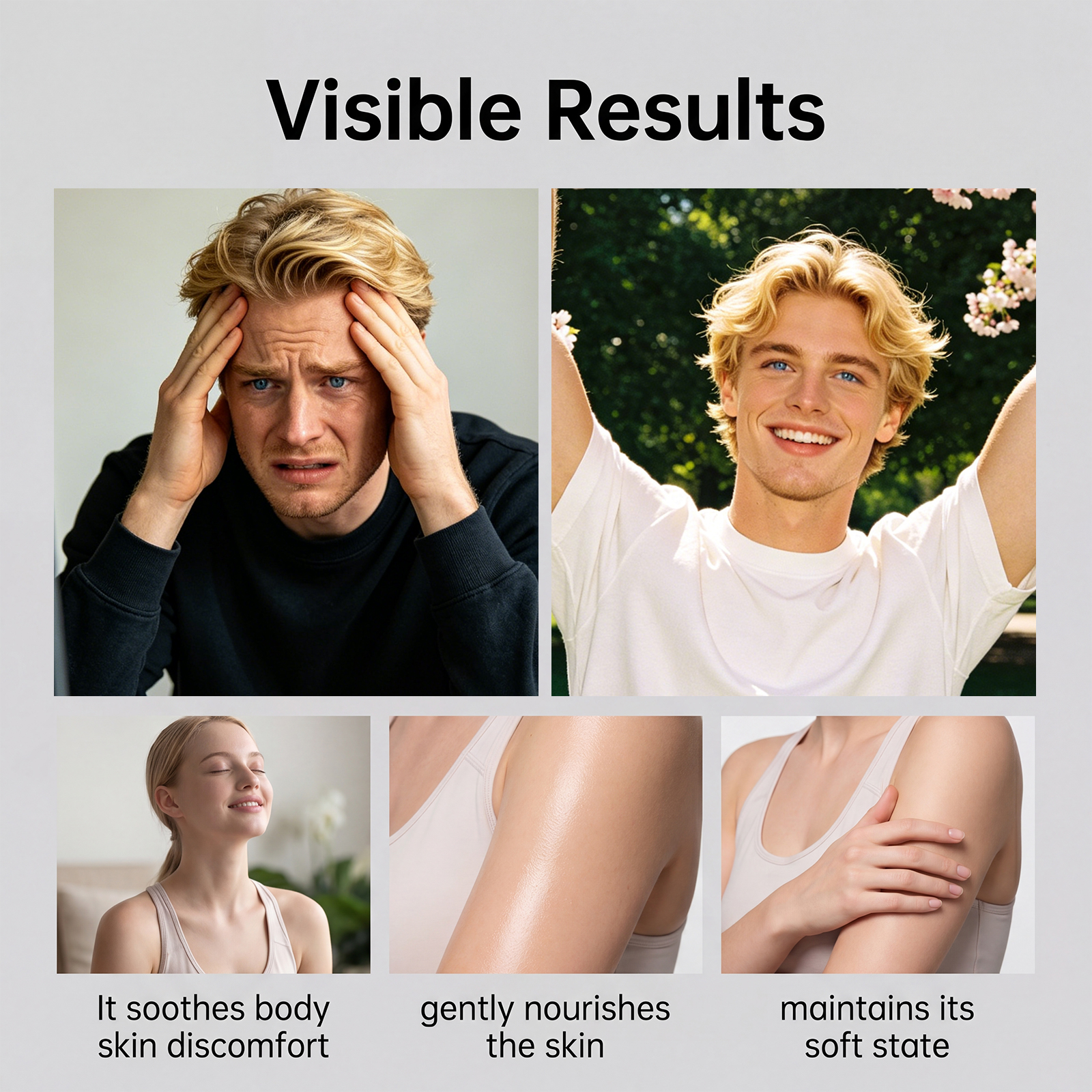 Body Soothing Patch Gentle Skin Friendly Easy To Use Full Body Fit Thin Breathable Individual Packaged Sticker