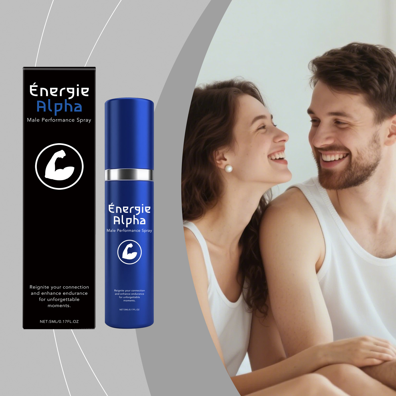 Men Care Spray Mild Formula Comfort Nourish Daily Use Support Male Vitality Portable Size For Gentle Skin Care