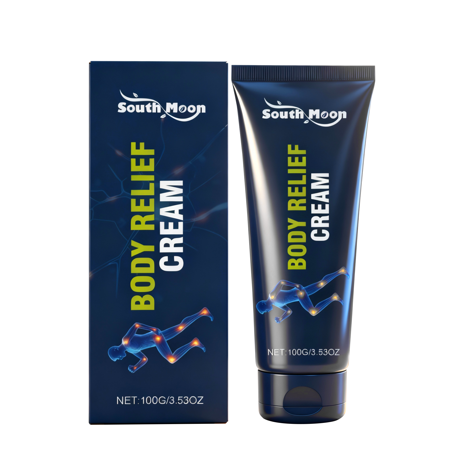 Body Care Cream With Mild Ingredients Nourish Skin For Comfortable Joint Massage Care