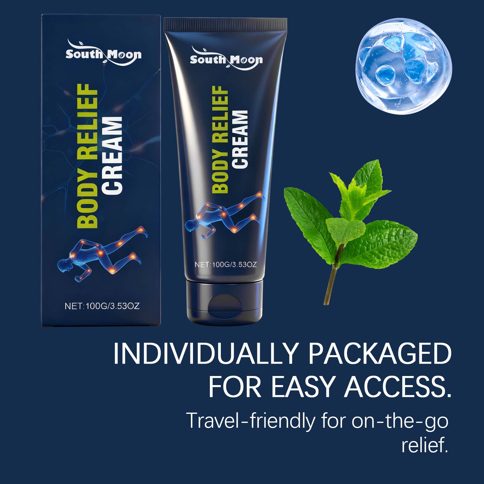 Body Care Cream With Mild Ingredients Nourish Skin For Comfortable Joint Massage Care