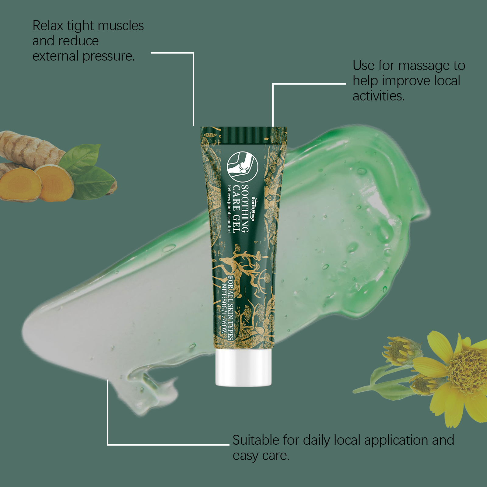 Joint Care Gel For External Use Relieve Discomfort Knees Wrists Joint Massage Care Product