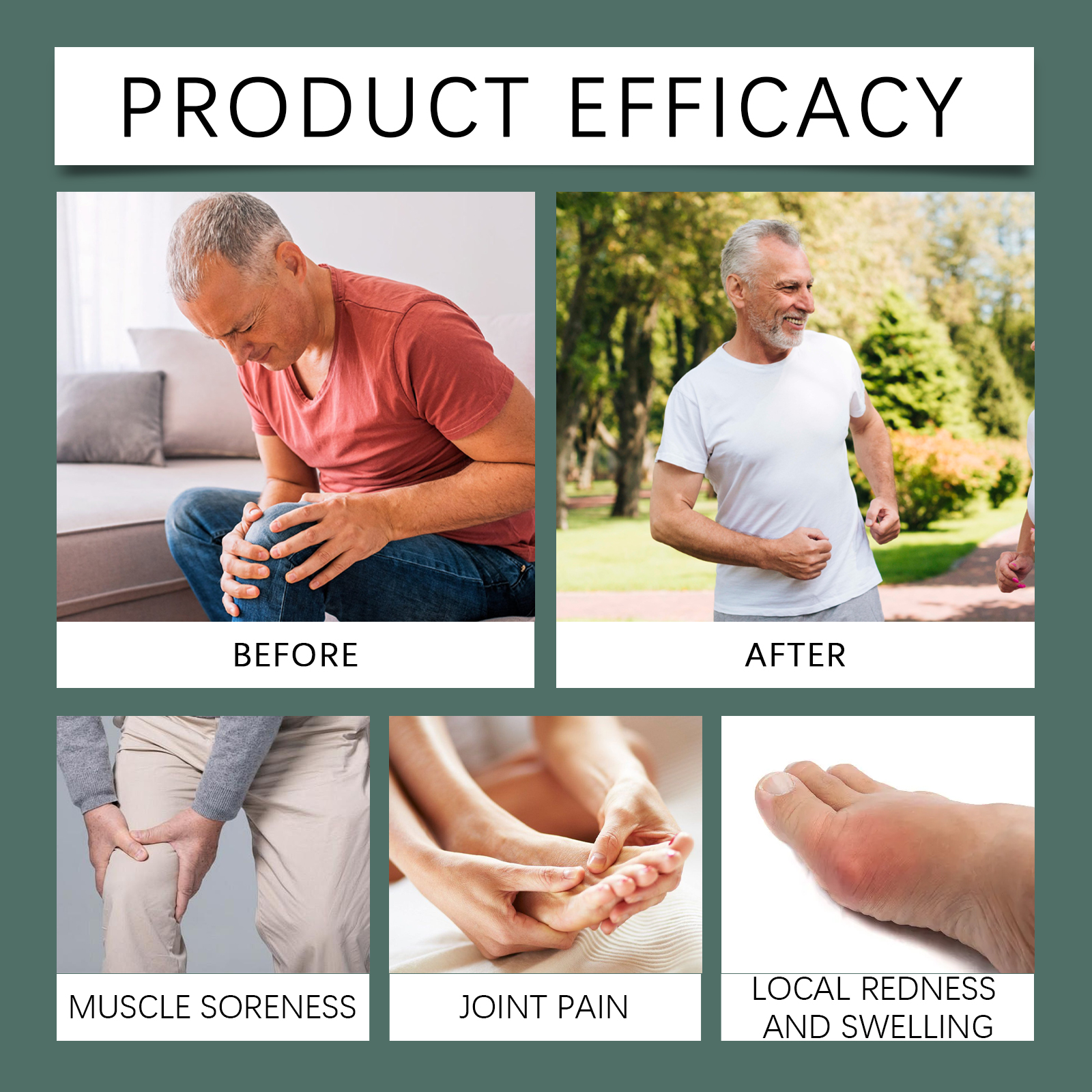 Joint Care Gel For External Use Relieve Discomfort Knees Wrists Joint Massage Care Product