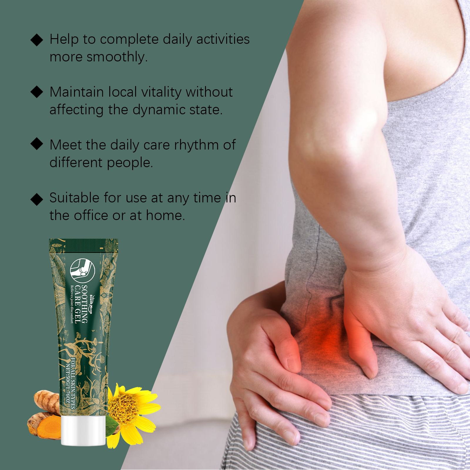 Joint Care Gel For External Use Relieve Discomfort Knees Wrists Joint Massage Care Product