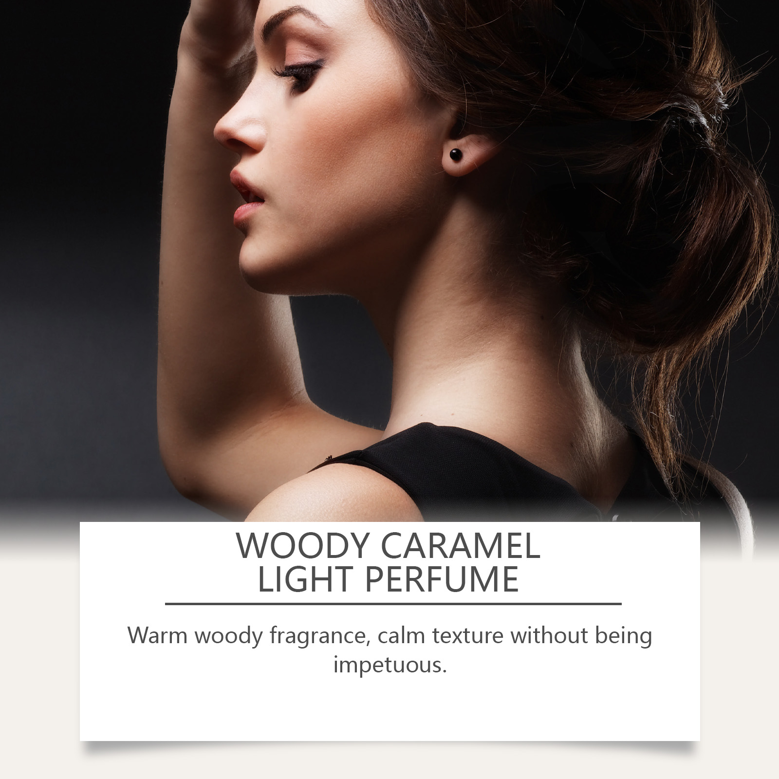 Woody Caramel Perfume Natural Fresh Fragrance Long Lasting Scent Easy Carry Dating Daily Atmosphere Perfume