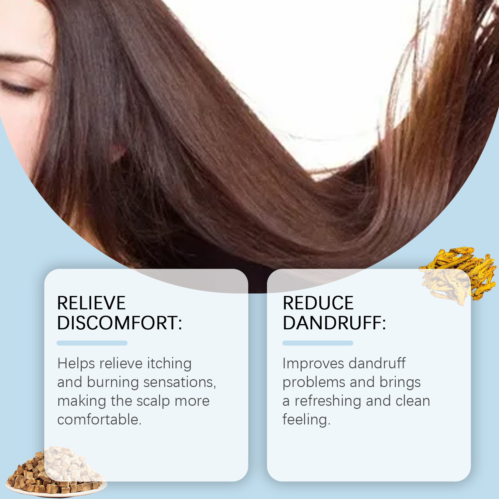 Scalp Soothing Cream Mild Nourishing Cleansing Repair Improve Massage Scalp Reduce Dandruff Care