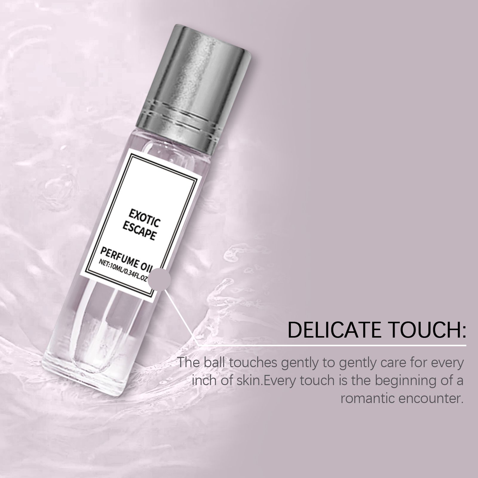 Pomegranate Roll On Perfume Long Lasting Fresh Portable For Daily Wear And Gifting
