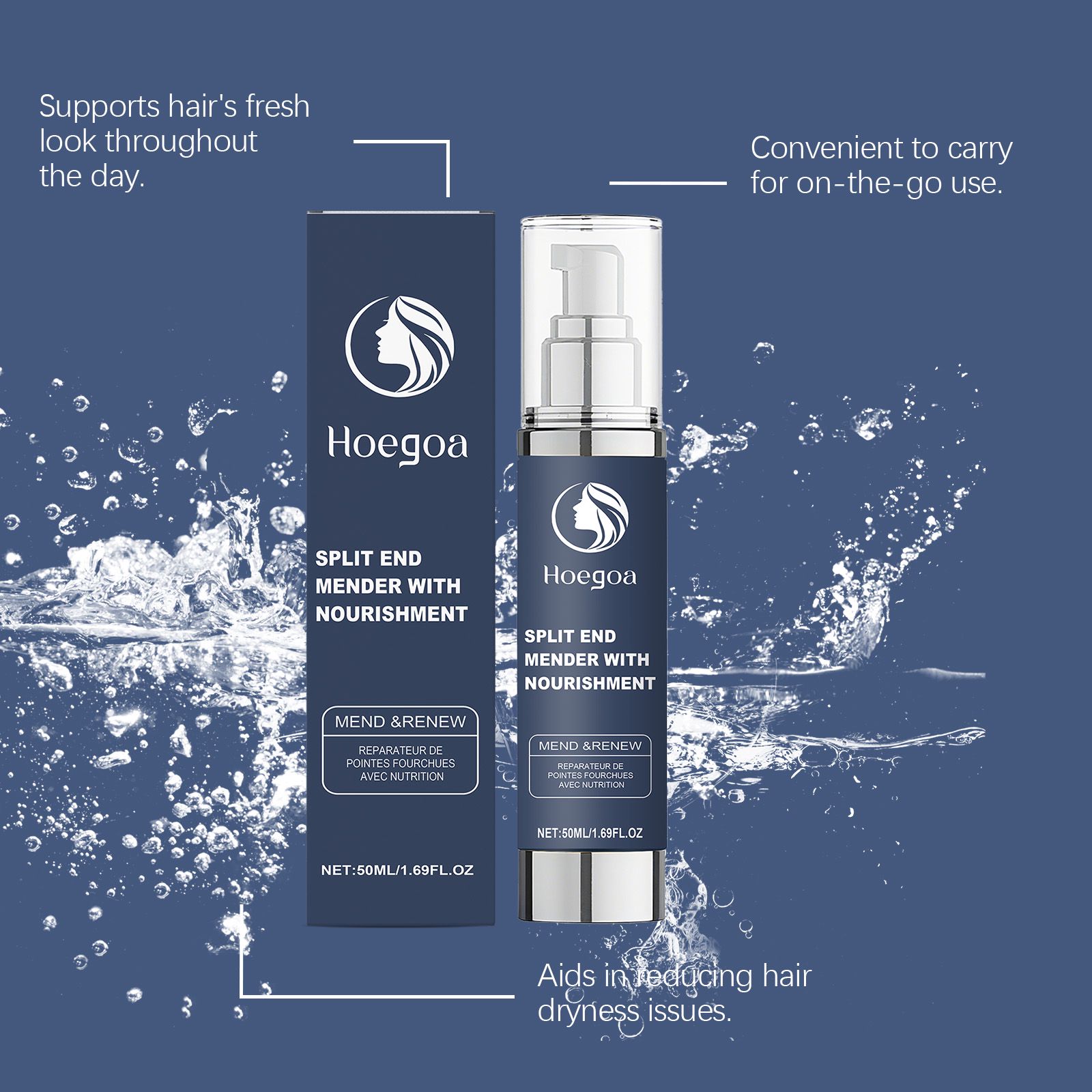Moisturizing Hair Essence Gentle Nourishing Hydrating For Smooth And Soft Hair Daily Care