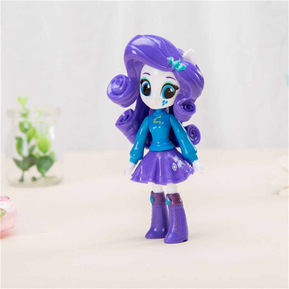 9PCS Equestria Girl Figures Monster High Dolls Toys Set Kids Gift