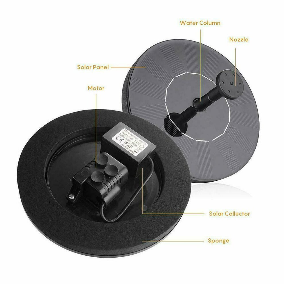 Solar Powered Water Feature | Garden Water Fountain