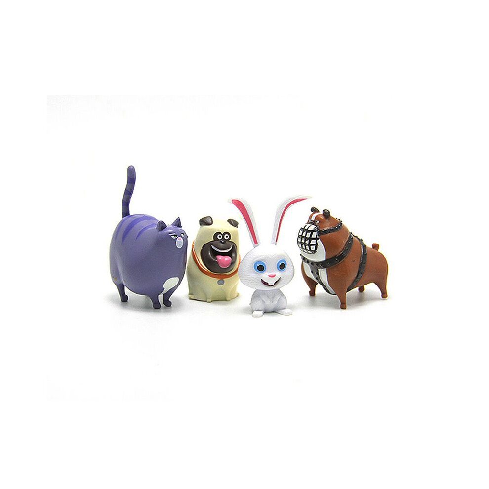 14PCS The Secret Life Of Pets Max Snowball Duke Chloe Gidget Action Figure Toys