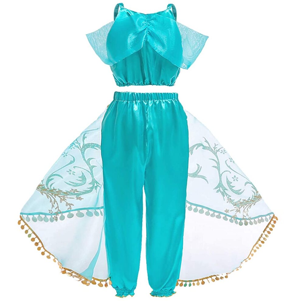 (5~6 Years) AmzBarley Princess Jasmine Dress Up Costumes