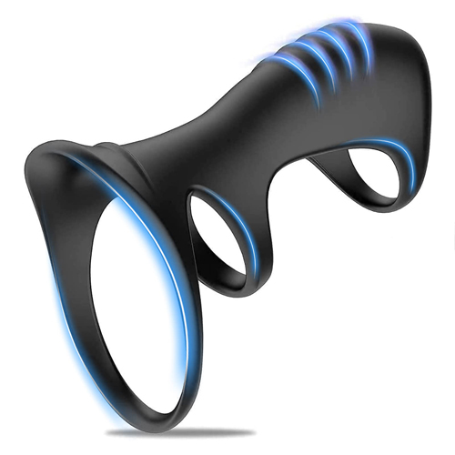 Cock Ring Penisring Rings Silicone Adult Sex Toy Ultra Soft Premium Stretchy Penis Ring for Last Longer Harder Stronger Erection Pleasure Enhancing for Men or Couples Pleasure Play Black