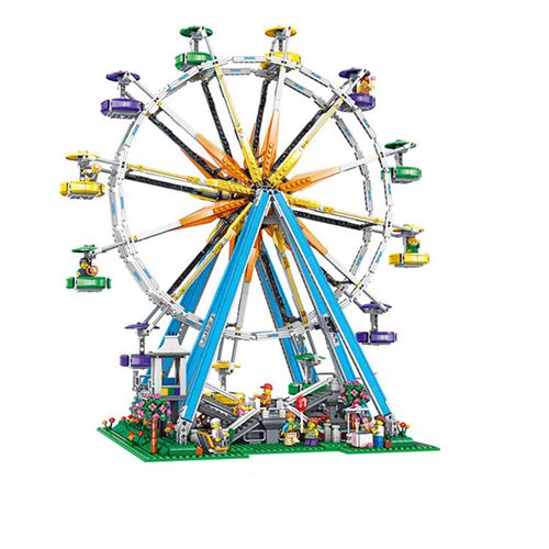 Rotating Ferris Wheel Building Blocks Toys for Children Christmas Gifts