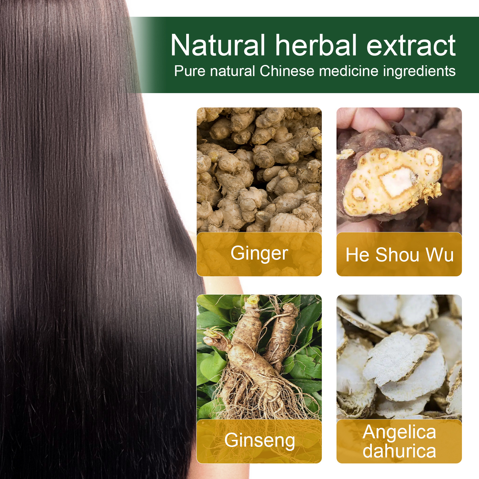 Ginger Hair Growth Essence Hair Care Oil 7 Day Ginger King Serum Nourishing Hair Nutrition Dense Hair Nutrient Solution 30ml