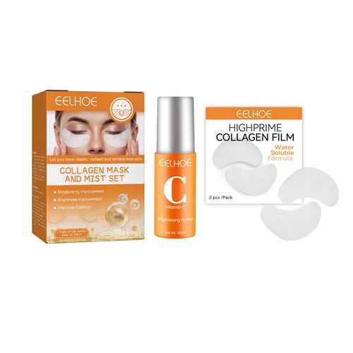 Collagen Film Mist Kit Skin Nourishing Moisturizing Skin Stone Whitening Brightening Vitamin C Moisturizing Spray