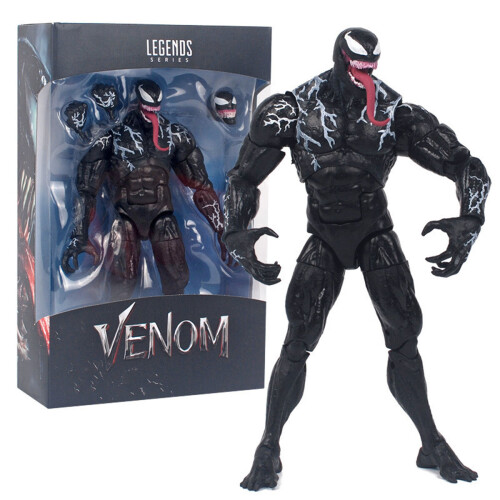 Marvel Venom Action Figures Toy Display 7 Boxed