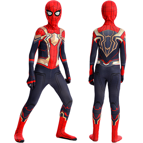 Kids Superhero Costume for Halloween Cosplay Costume Suit Perfect for Fancy Dress Marvel Superhero Role Play Outfit