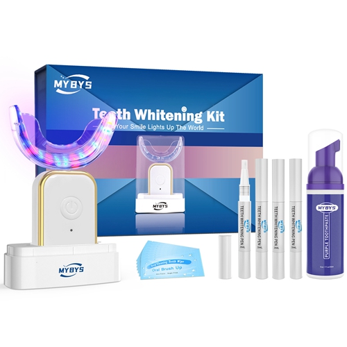 Dental Teeth Whitener 13PCS Teeth Whitening Kit Bleach Teeth 3 Colours Home Teeth Whitening Toothpaste For Sensitive Mousse Oral Care