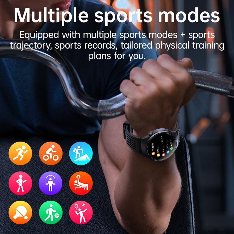 (Black Massage) Men Smart Watch CES Sleep Aid Massage Watch Women Physical Therapy ECG Blueooth Call Health Smartwatch Lipids Monitor Fitness Tracker