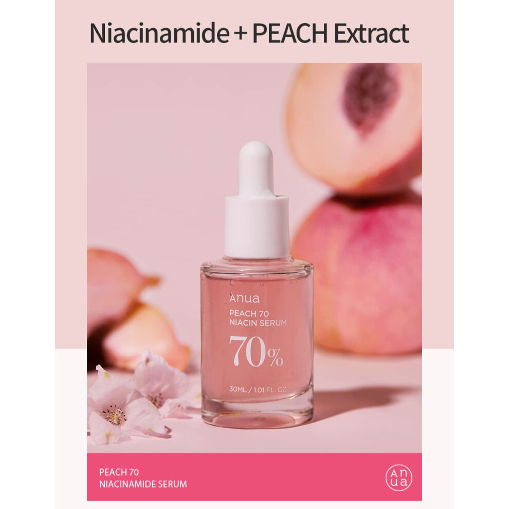 Anua Peach 70 Percent Niacin Serum 30ml