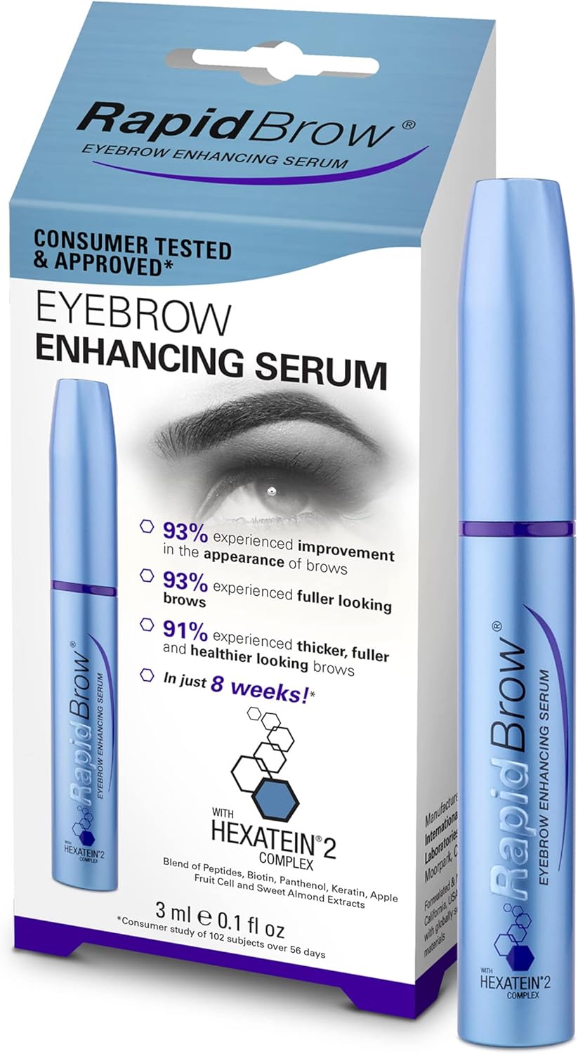 RapidBrow Eyebrow Enhancing Serum - Enhances Brow Appearance	 3ml