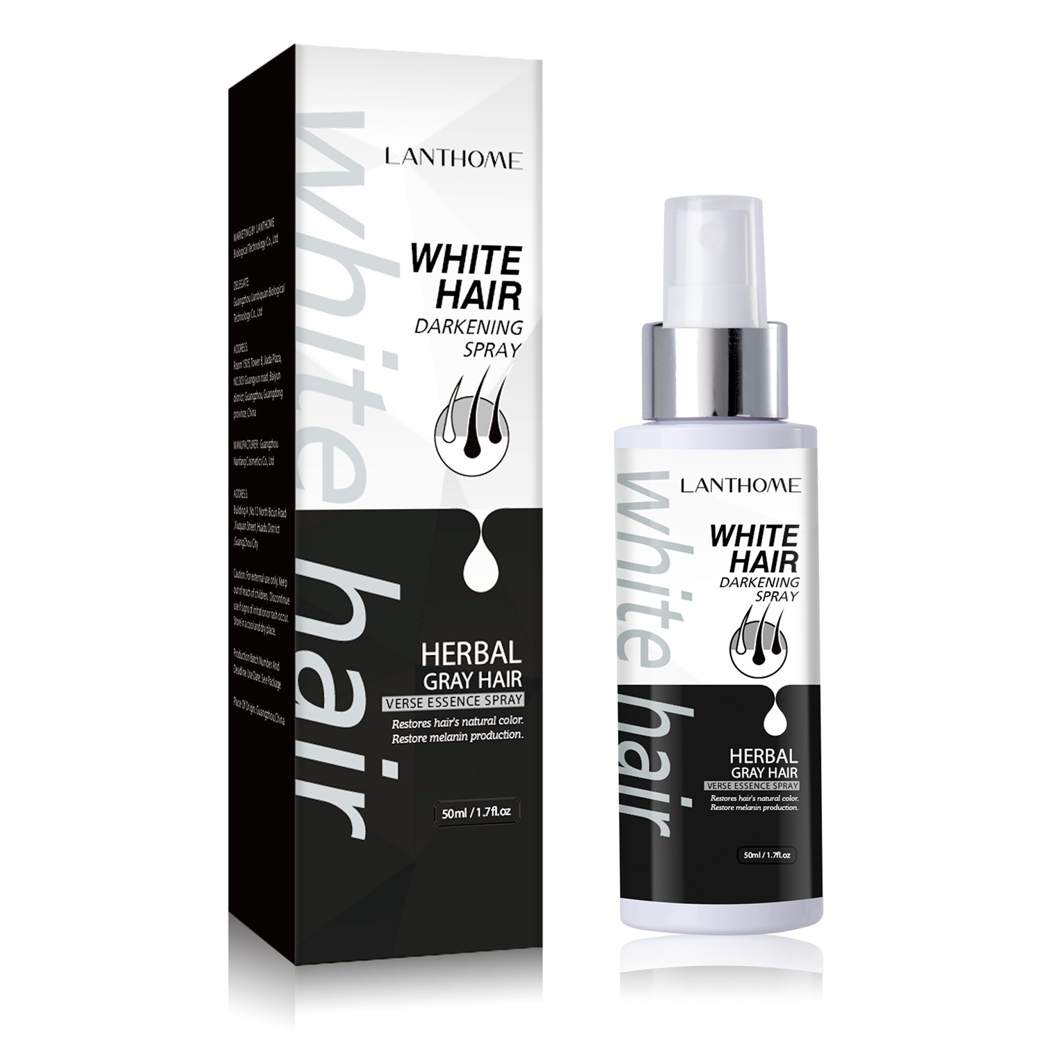 Hair Care Spray For Nourishing Scalp And Revitalizing Dull Hair Daily Toning Treatment 50ml