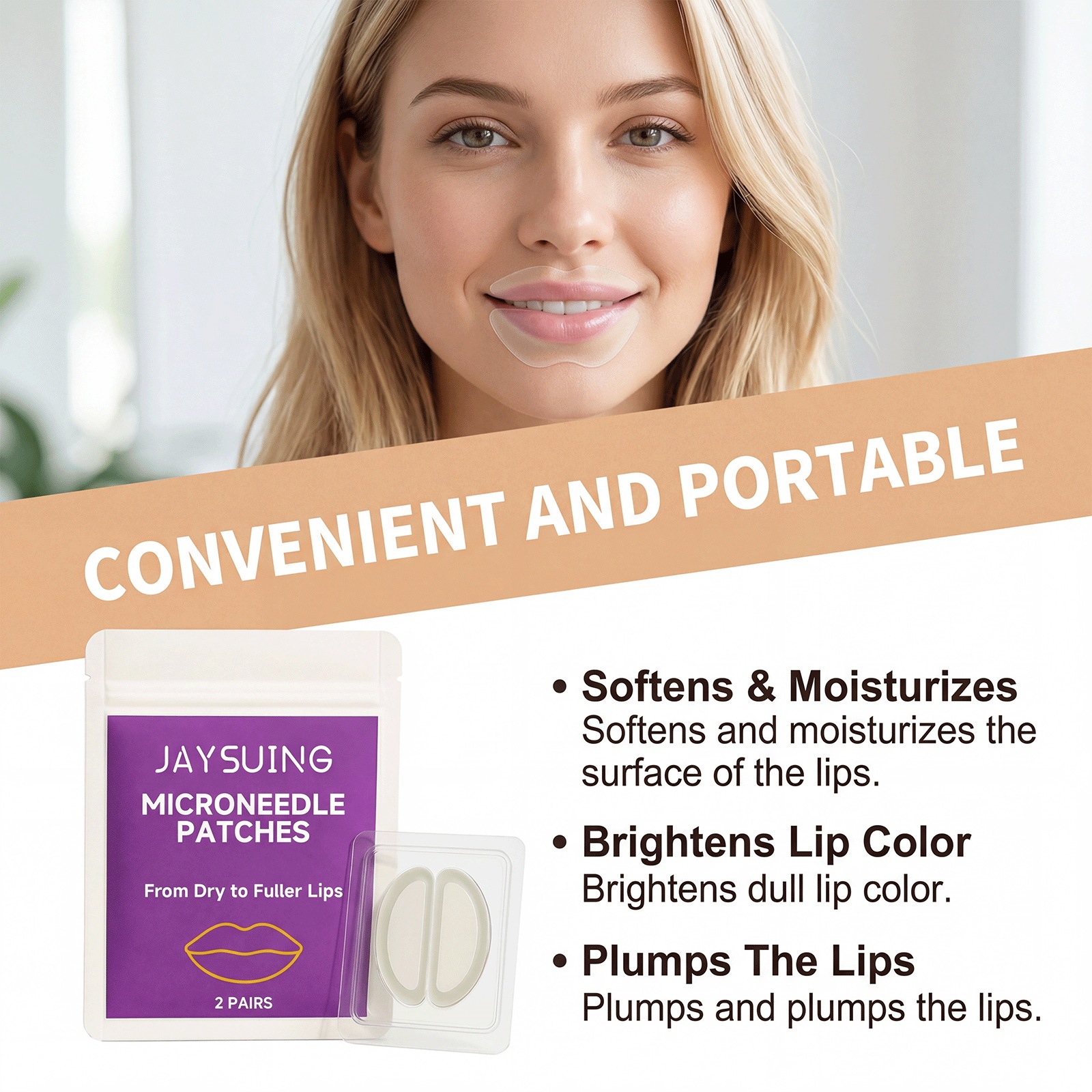 Lip Patch For Gentle Moisturizing Softening And Nourishing Dry Lips Daily Hydrogel Treatment