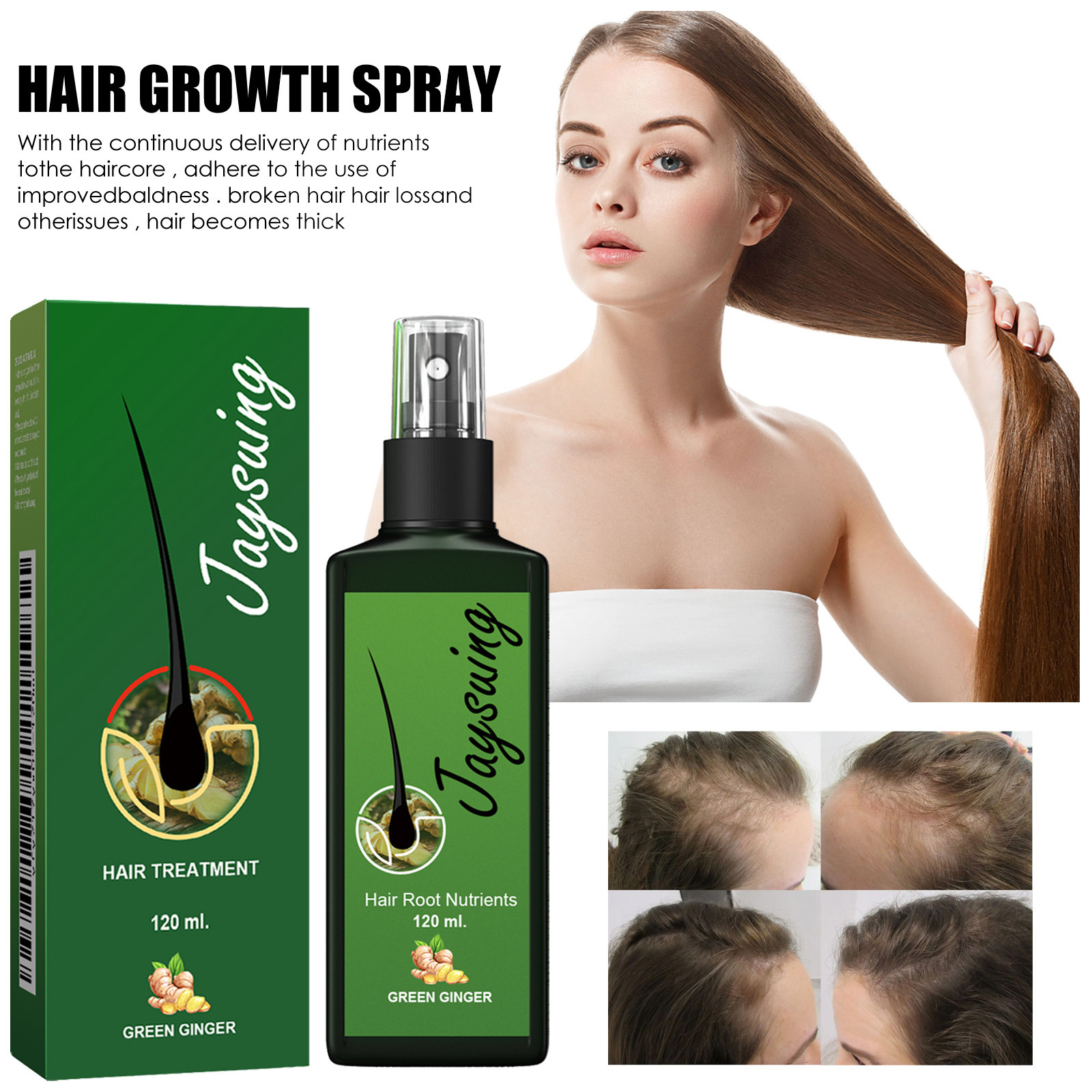 Hair Care Liquid Strengthening Nourishing Moisturizing Scalp Root Treatment Daily Hair And Scalp Massage Essence