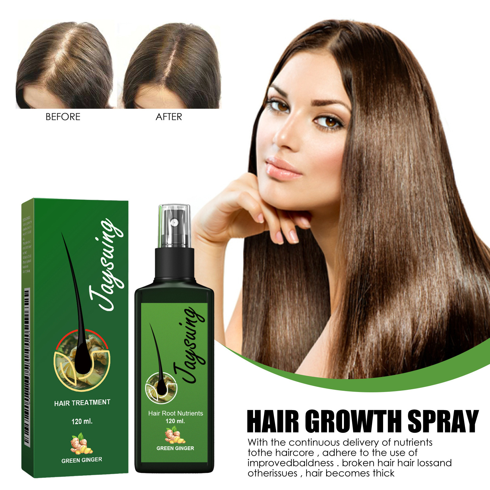 Hair Care Liquid Strengthening Nourishing Moisturizing Scalp Root Treatment Daily Hair And Scalp Massage Essence