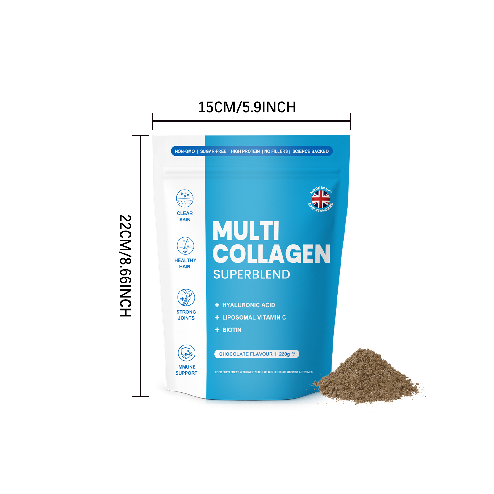 Collagen Revitalizing Nourishing Powder Glossy Delicate Facial Skin Light Comfort Fresh Soft Hydrating Nutrition Dust
