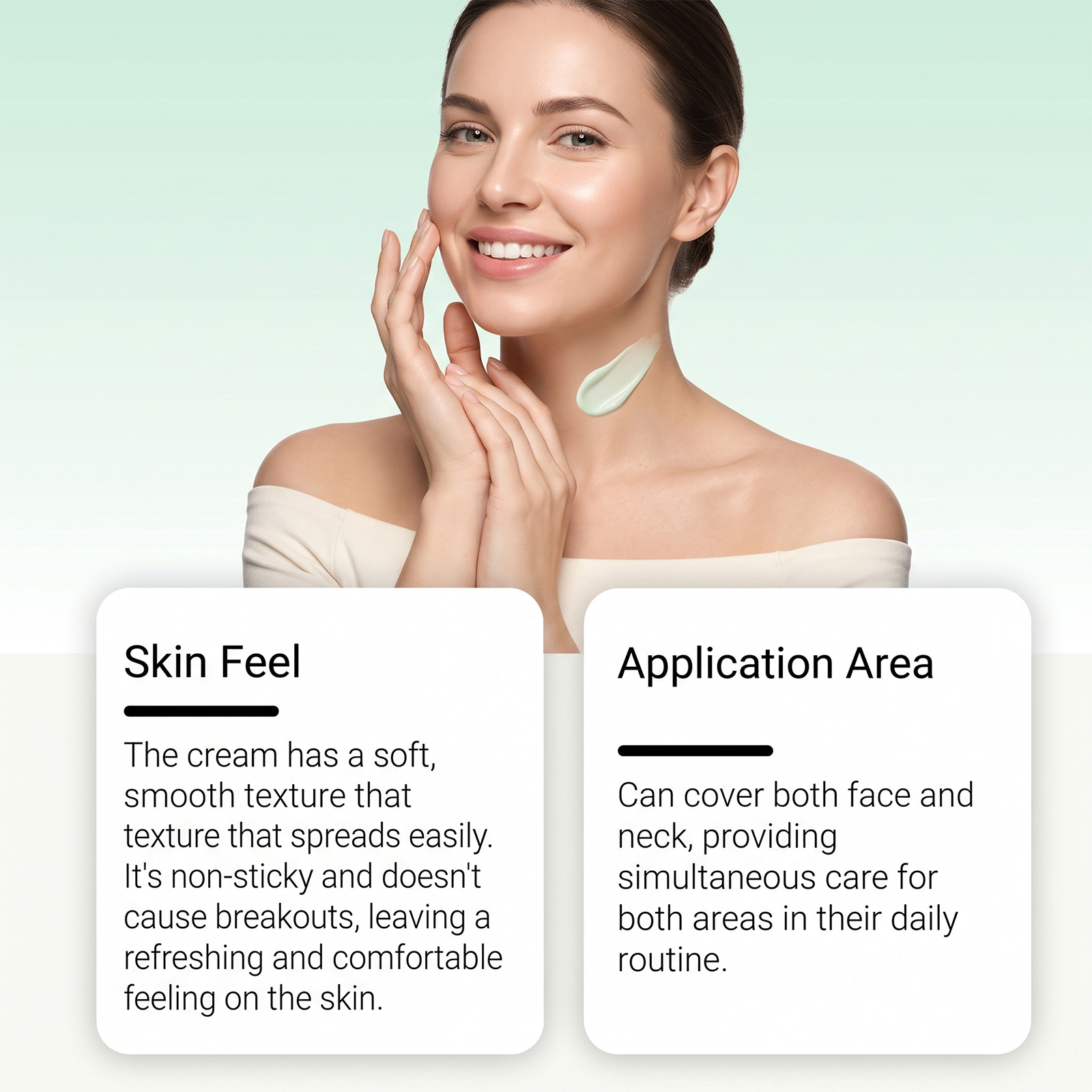 Nicotinamide Moisturizing Cream Softens Skin Balances Brightens Complexion Hydrates Nourishes Refreshes Moisturizes Facial Tone Care Lotion