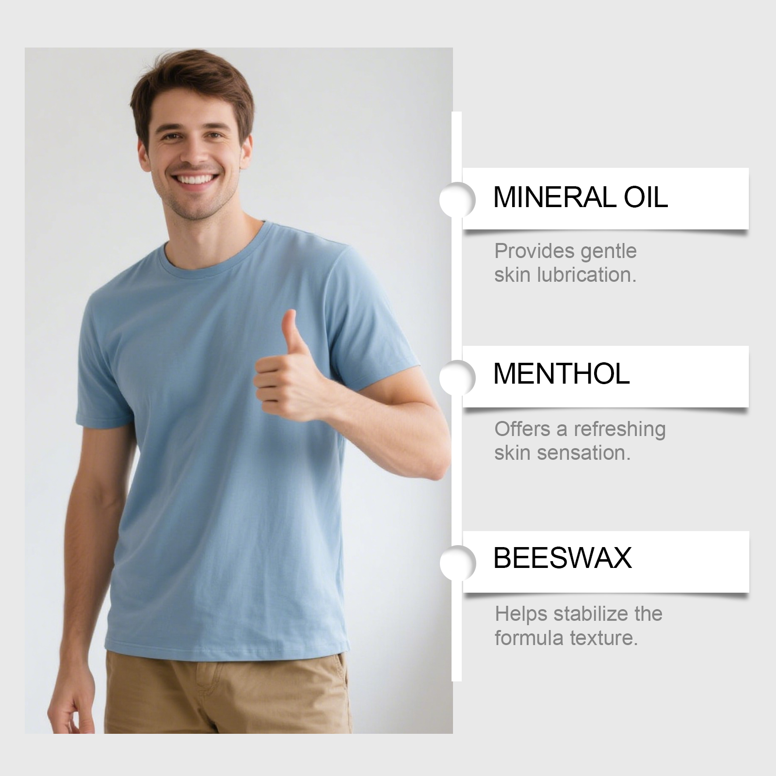 Male Care Comprehensive Patch Mild Formula Daily Care Mens Body Skin Comfort Condition External Use Patch Gentle Skin Nourish Maintain Healthy Surface