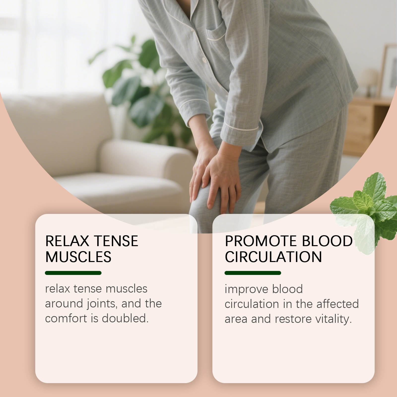 Joint Care Gel Mild Formula Nourish Body Joint Knee Daily Comfort Smear Skin Care Product