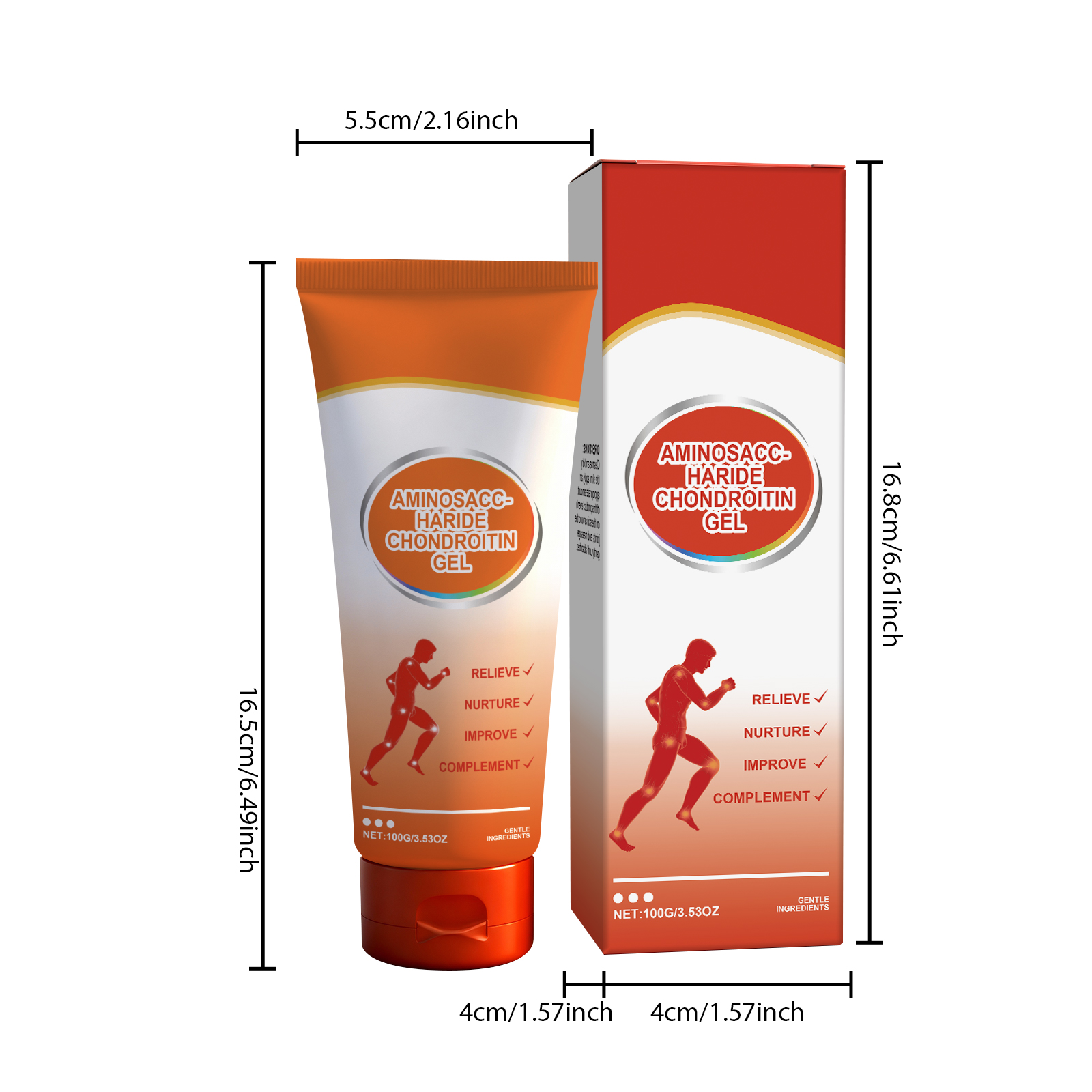 Joint Care Gel Mild Formula Nourish Body Joint Knee Daily Comfort Smear Skin Care Product