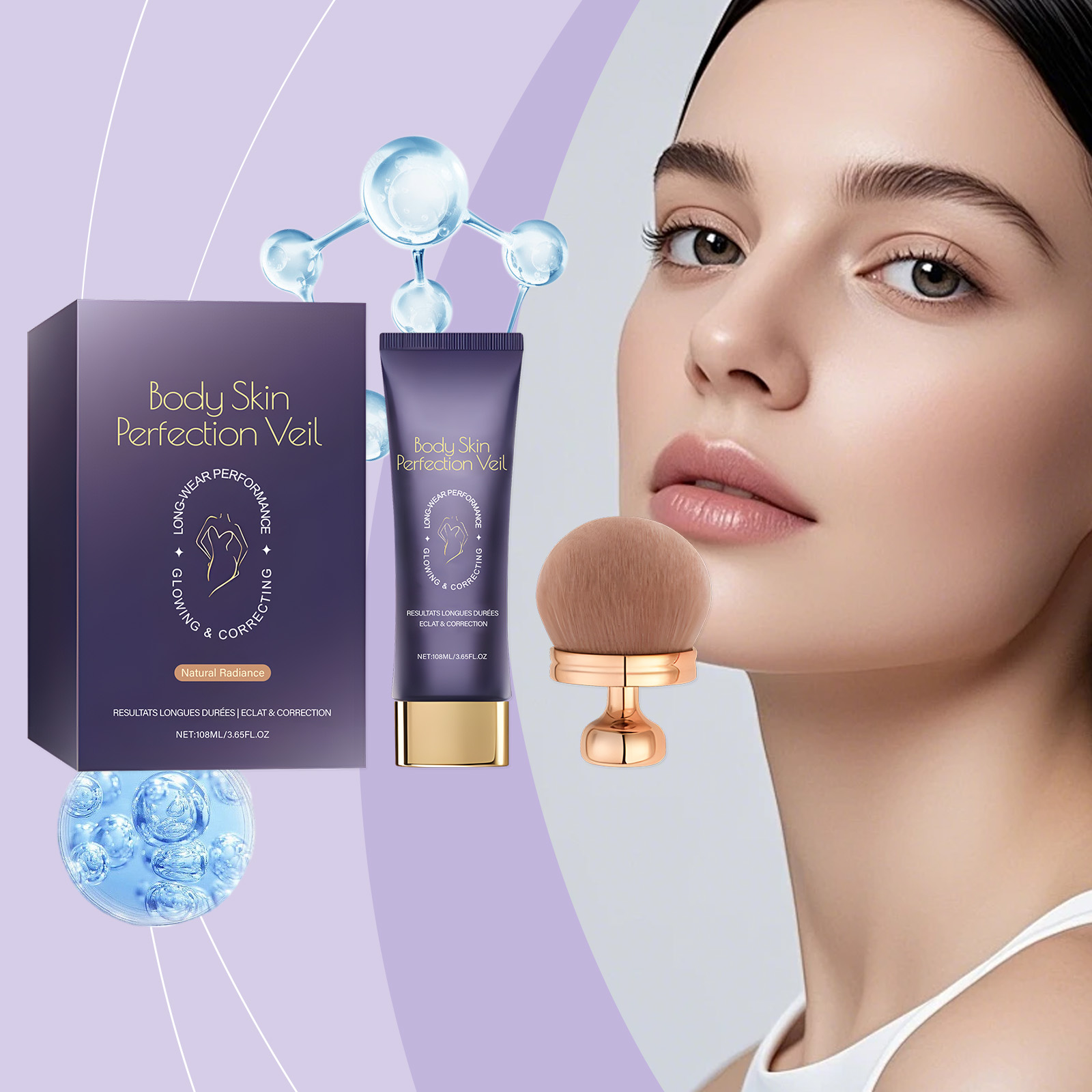 Body Concealer Care Cream Daily Moisturizing Lock Hydration Even Skin Tone Four Seasons Applicable Face Body
